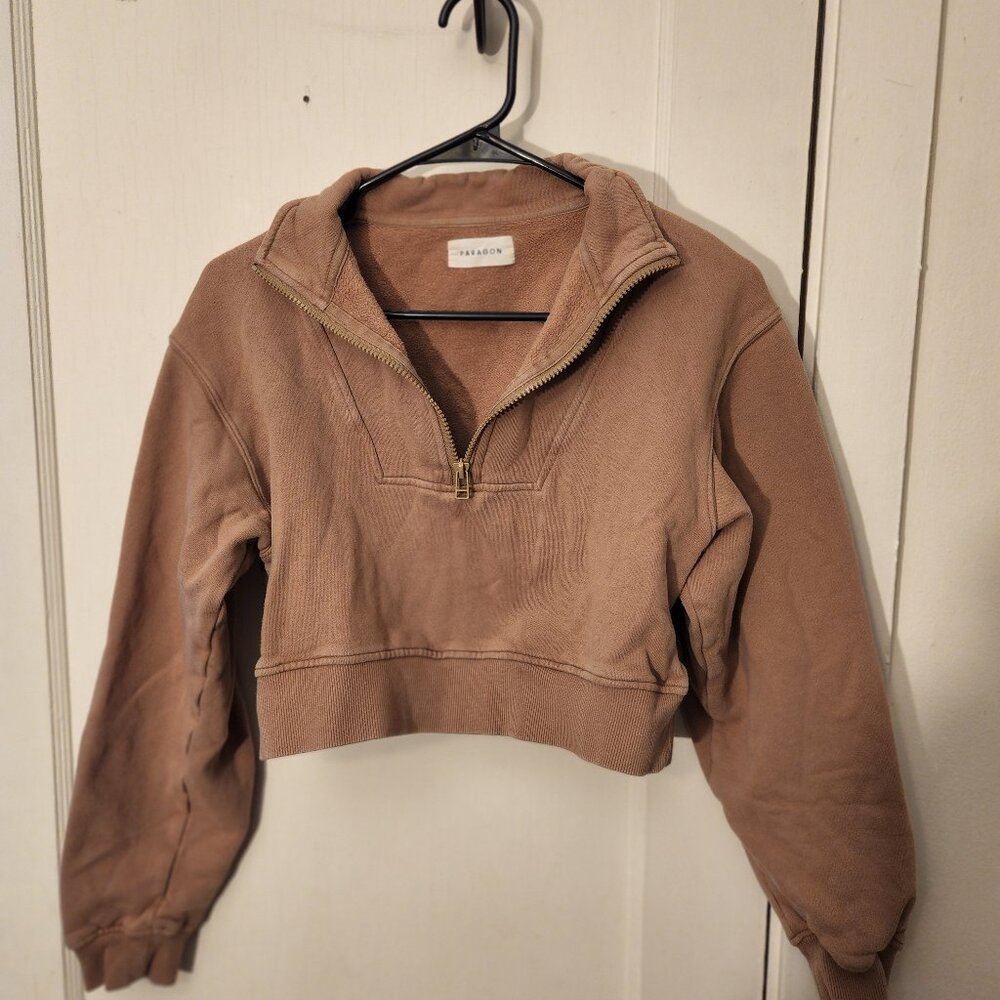 women's crop top pull over sweater S